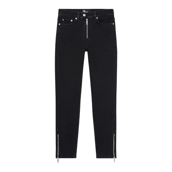 THE KOOPLES Mid Rise Black Denim Slim Fit
Jeans In Washed Black Size FR 42/10 US - Picture 2 of 15